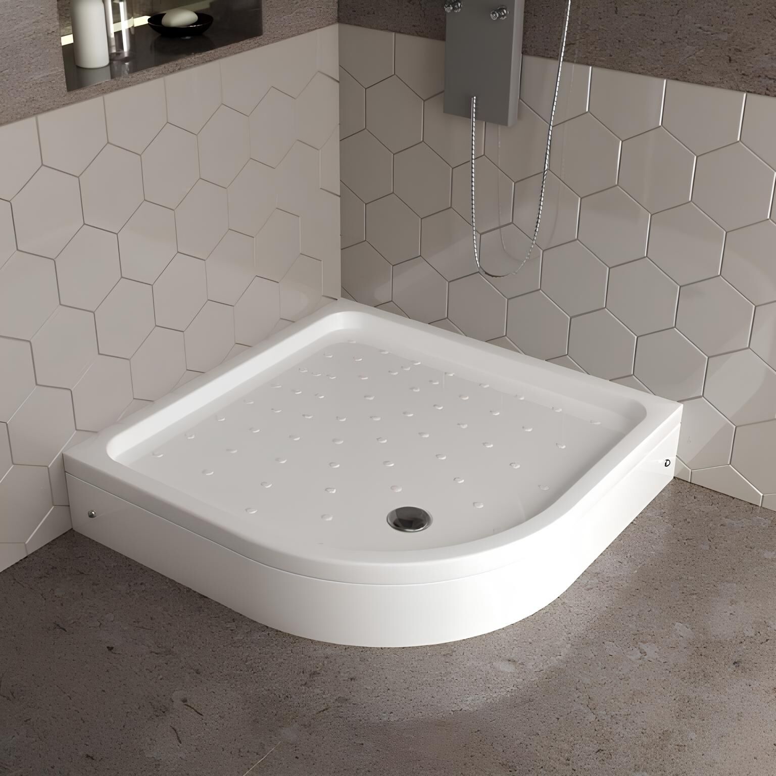 İZDUŞAKABİN OVAL DUŞ TEKNESİ